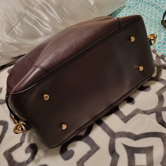 EUC Coach Oxblood Leather Lane Satchel - Picture 7 of 16